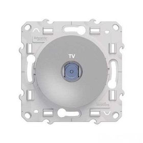 Schneider Electric Odace Alüminyum Tv Sonlu Priz