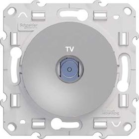 Schneider Electric Odace Alüminyum Tv Sonlu Priz