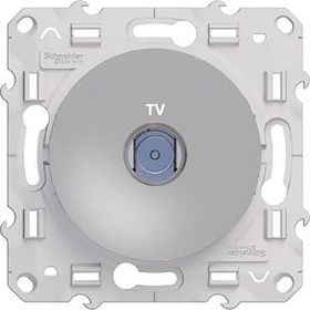 Schneider Electric Odace Alüminyum Tv Sonlu Priz