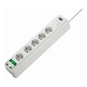 Schneider Electric PM5U-GR Beyaz 5V-2.4A Apc 5'li Akım Korumalı Priz