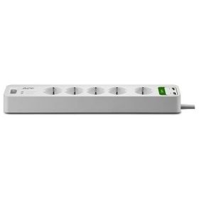 Schneider Electric PM5U-GR Beyaz 5V-2.4A Apc 5'li Akım Korumalı Priz