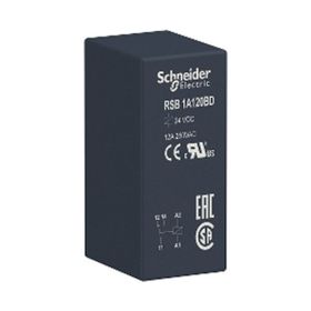 Schneider Electric RSB1A120BD RSB 24 V DC Arabirim Röleleri