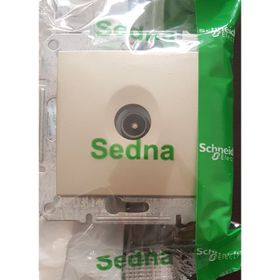 Schneider Electric Sedna Titanyum Geçişli Tv Priz