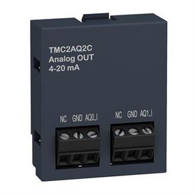 Schneider Electric TMC2AQ2C M221 Kartuş 2 Analog Akım Çıkışı G/Ç Uzatma Sayaç