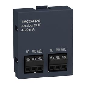 Schneider Electric TMC2AQ2C M221 Kartuş 2 Analog Akım Çıkışı G/Ç Uzatma Sayaç