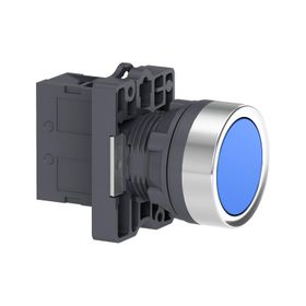 Schneider Electric XA2EA61 Mavi Yuvarlak Buton