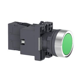 Schneider Electric XA2EW33B1 1 NA Yeşil Işıklı Yaylı Butonlar