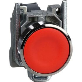 Schneider Electric XB4BA42 Kırmızı Sıva Altı Ø22 Yaylı Dönüş 1Nk İşaretsiz Buton
