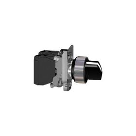 Schneider Electric XB4BD33 -Siyah Mandal Ø22 3 Konumlu Sabit 2Na Buton