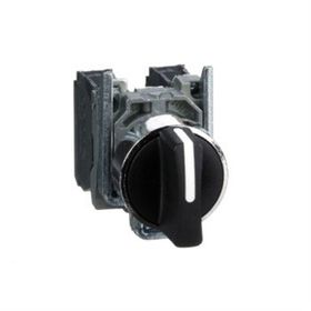 Schneider Electric XB4BD33 -Siyah Mandal Ø22 3 Konumlu Sabit 2Na Buton