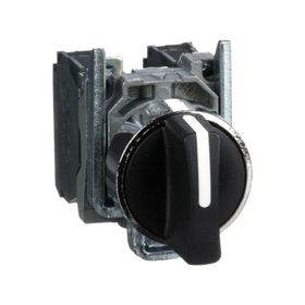 Schneider Electric XB4BD53 -Siyah Mandal Ø22 3 Konumlu Yaylı Dönüş 2Na Buton