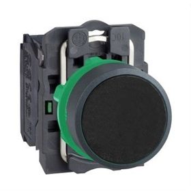Schneider Electric XB5AA21N Siyah Sıva Altı Ø22 Yaylı Dönüş 1Na İşaretsiz Buton