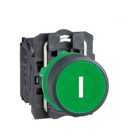 Schneider Electric XB5AA3311 Yeşil Sıva Altı Yaylı Buton