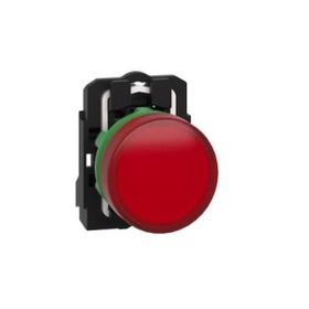 Schneider Electric XB5AVB4 24 V Entegre LedLi Kırmızı Eksiksiz Pilot Işığı
