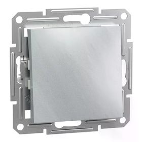 Schneider EPH0100161 Asfora Plus Alüminyum Çerçevesiz Vidasız Anahtar