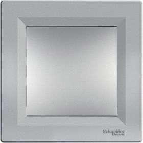 Schneider EPH0100161 Asfora Plus Alüminyum Çerçevesiz Vidasız Anahtar