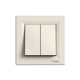 Schneider EPH0300123 Asfora Krem Çerçeveli Komütatör
