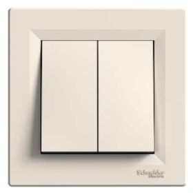 Schneider EPH0300123 Asfora Krem Çerçeveli Komütatör