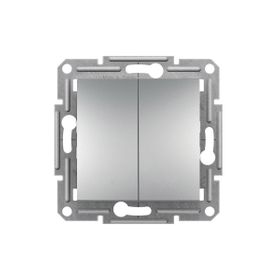 Schneider EPH0300161 Asfora Plus Çerçevesiz Vidasız Alüminyum Komütatör