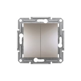 Schneider EPH0300169 Asfora Bronz Çerçevesiz Komütatör