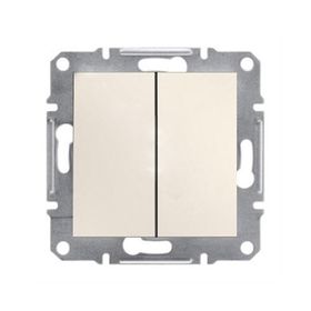 Schneider EPH0370123 Asfora Krem Çerçevesiz Komütatör