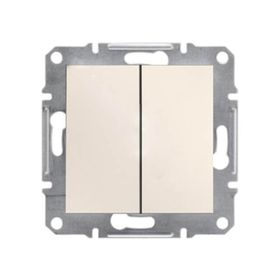 Schneider EPH0370123 Asfora Krem Çerçevesiz Komütatör