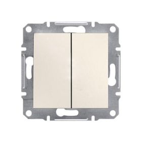 Schneider EPH0370123 Asfora Krem Çerçevesiz Komütatör