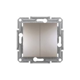 Schneider EPH0600169 İkili Asfora Bronz Çerçevesiz Vavien