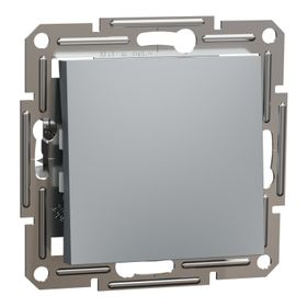 Schneider EPH0700162 Asfora Çelik Çerçevesiz Liht Anahtar