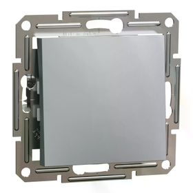 Schneider EPH0700162 Asfora Çelik Çerçevesiz Liht Anahtar