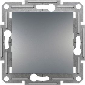 Schneider EPH0700162 Asfora Çelik Çerçevesiz Liht Anahtar