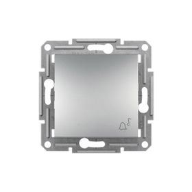 Schneider EPH0800161 Asfora Plus Alüminyum Çerçevesiz Vidasız Zil İşaretli Liht Buton