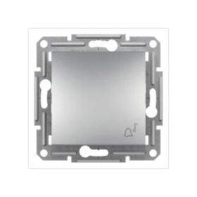 Schneider EPH0800161 Asfora Plus Alüminyum Çerçevesiz Vidasız Zil İşaretli Liht Buton