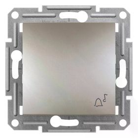 Schneider Eph0800169 Asfora Bronz Zil İşaretli Çerçevesiz Liht Anahtarı