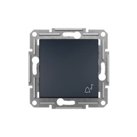 Schneider Eph0800171 Asfora Antrasit Zil İşaretli Çerçevesiz Liht Anahtar