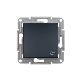 Schneider Eph0800171 Asfora Antrasit Zil İşaretli Çerçevesiz Liht Anahtar