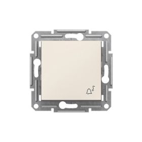 Schneider EPH0870123 Asfora Krem Çerçevesiz Light Zil