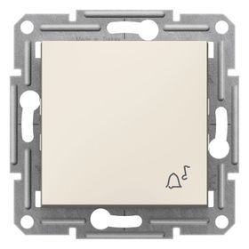 Schneider Eph0870123 Asfora Krem Zil İşaretli Çerçevesiz Liht Anahtar