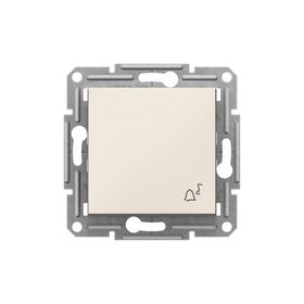 Schneider Eph0870123 Asfora Krem Zil İşaretli Çerçevesiz Liht Anahtar