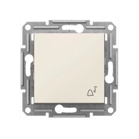Schneider Eph0870123 Asfora Krem Zil İşaretli Çerçevesiz Liht Anahtar