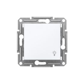 Schneider EPH0970121 Asfora Beyaz Çerçevesiz Işıklı Light