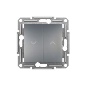 Schneider EPH1300162 Asfora Çelik Jaluzi Liht Anahtarı