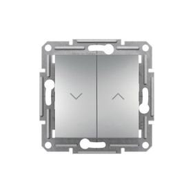 Schneider EPH1300561 Asfora Çerçevesiz Vidasız Alüminyum Jaluzi Anahtarı