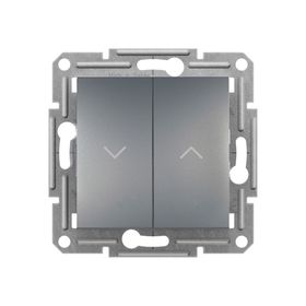 Schneider EPH1300562 Asfora Yaylı Çelik DIY Stor Anahtar