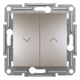 Schneider EPH1300569 Asfora Bronz Jaluzi Anahtarı