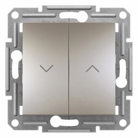 Schneider EPH1300569 Asfora Bronz Jaluzi Anahtarı