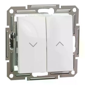 Schneider Eph1370121 Asfora Beyaz Çerçevesiz Stor Anahtarı