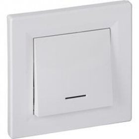 Schneider EPH1600121 Asfora Beyaz Işıklı Yaylı Lıght Butonu
