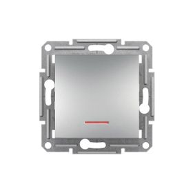 Schneider EPH1600161 Asfora Plus Alüminyum Çerçevesiz Vidasız Işıklı Liht Buton