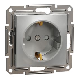Schneider EPH2900261 Alüminyum Çerçevesiz Vidalı Çocuk Korumalı Topraklı Priz
